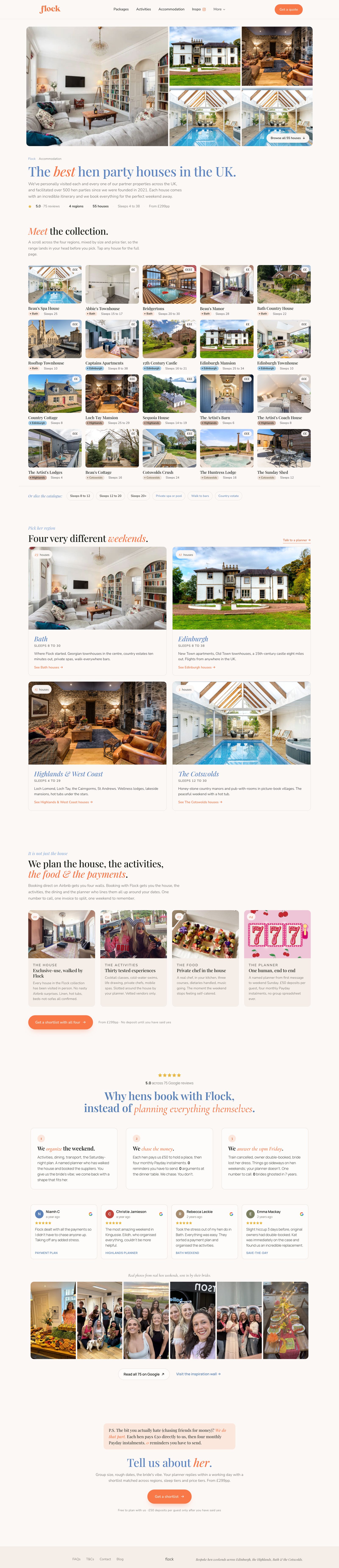 New Astro version of The accommodation hub