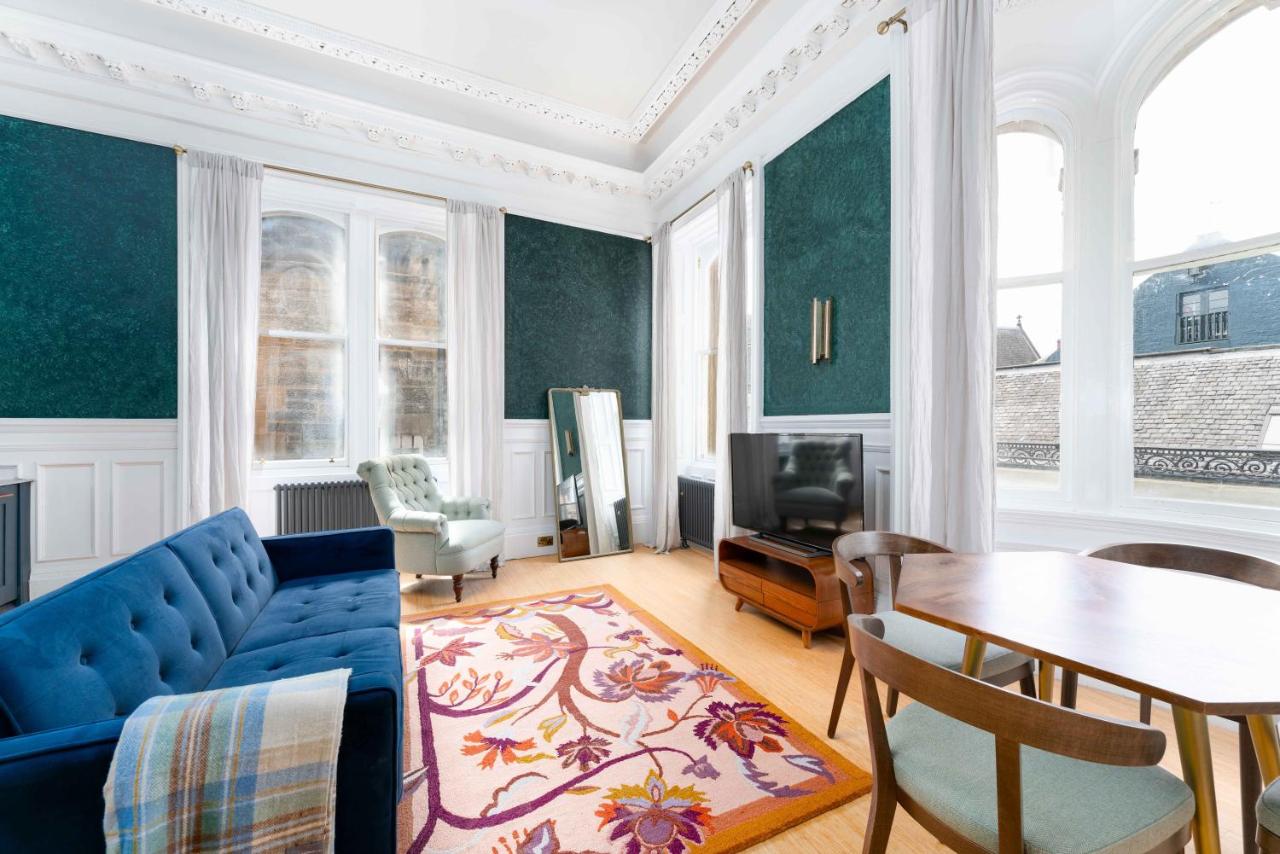 Captains Apartments open-plan social space with statement decor and modern finishes
