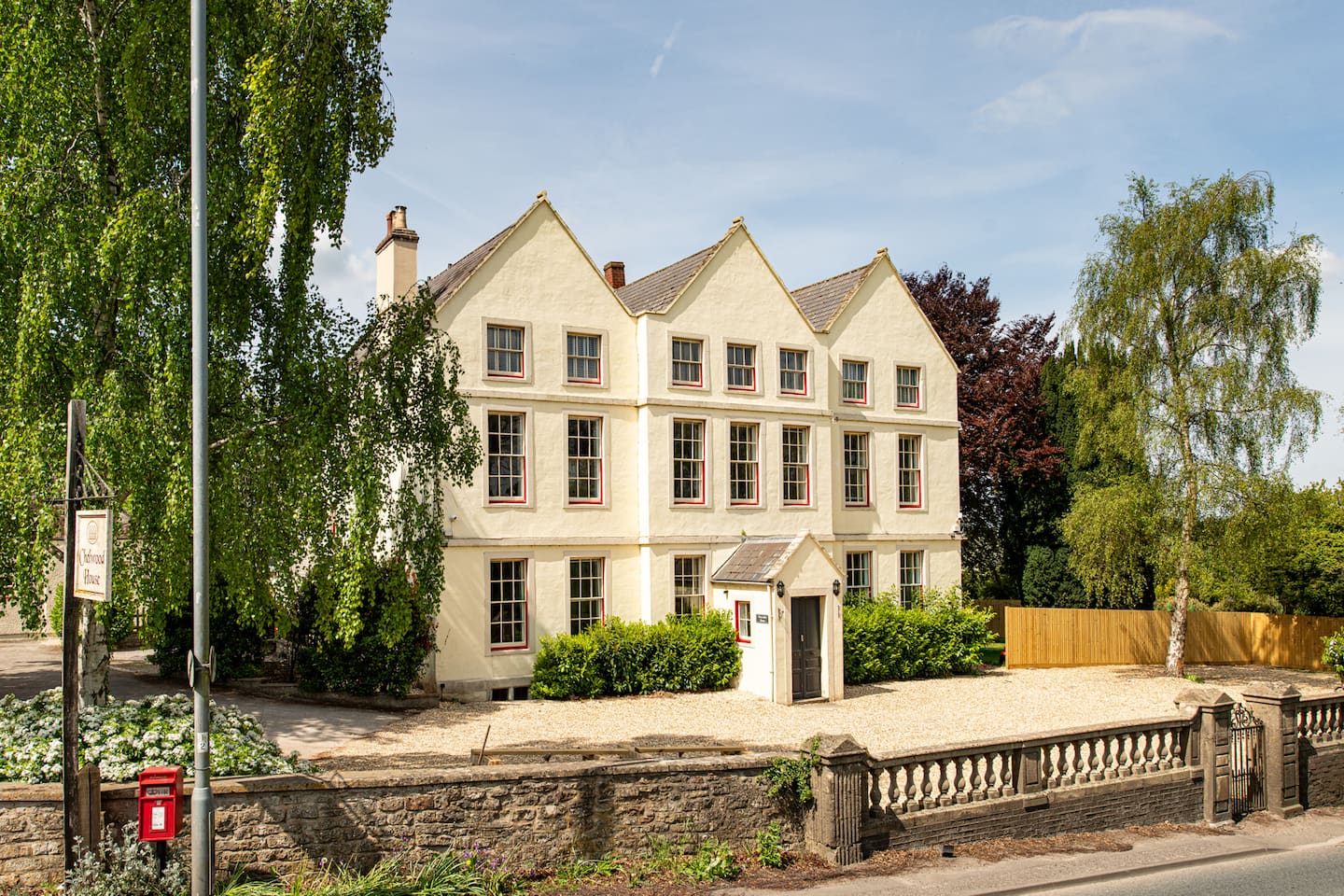 The Country Estate Manor Wing, a Georgian manor exterior set in private grounds