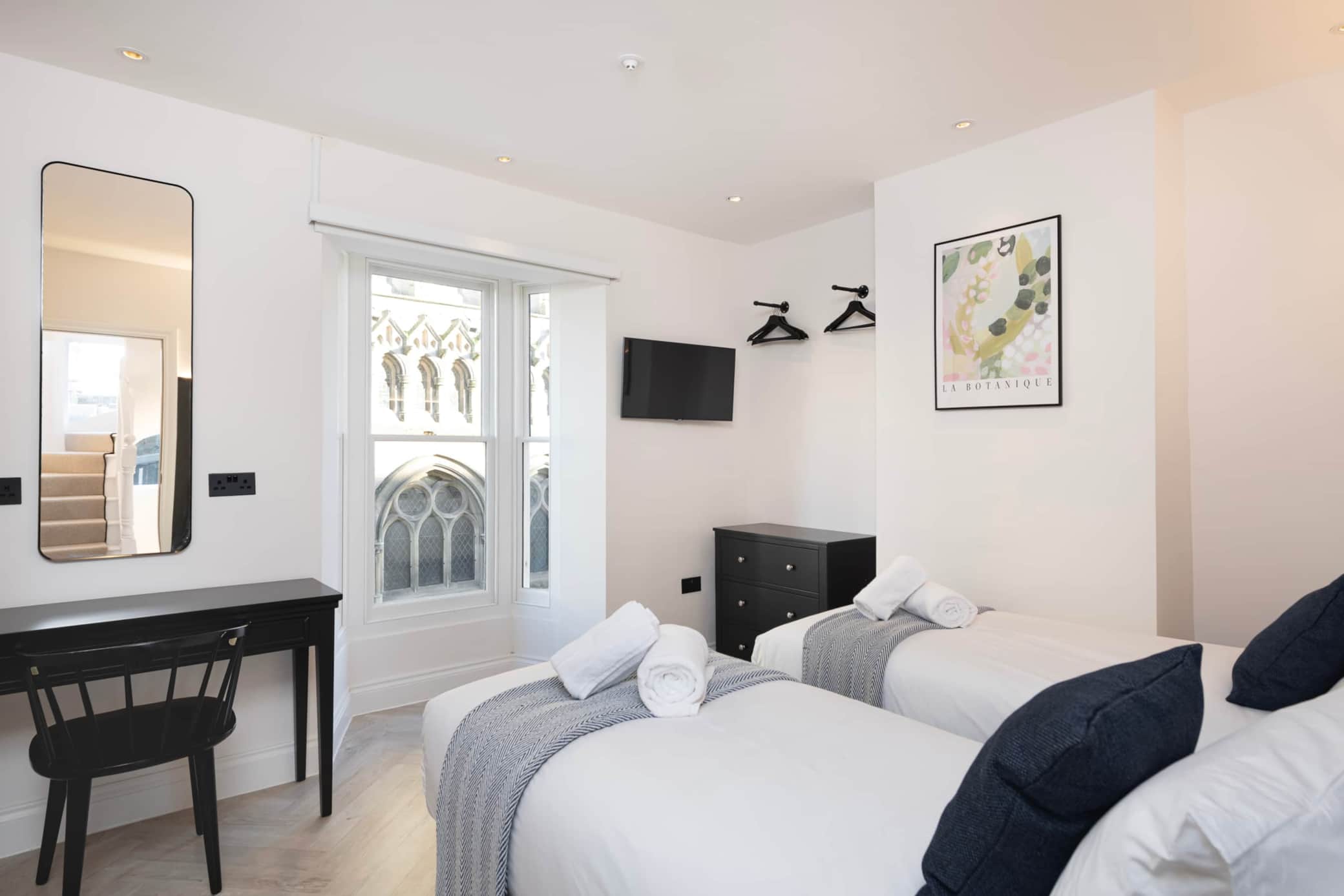 Rooftop Townhouse exterior in central Bath