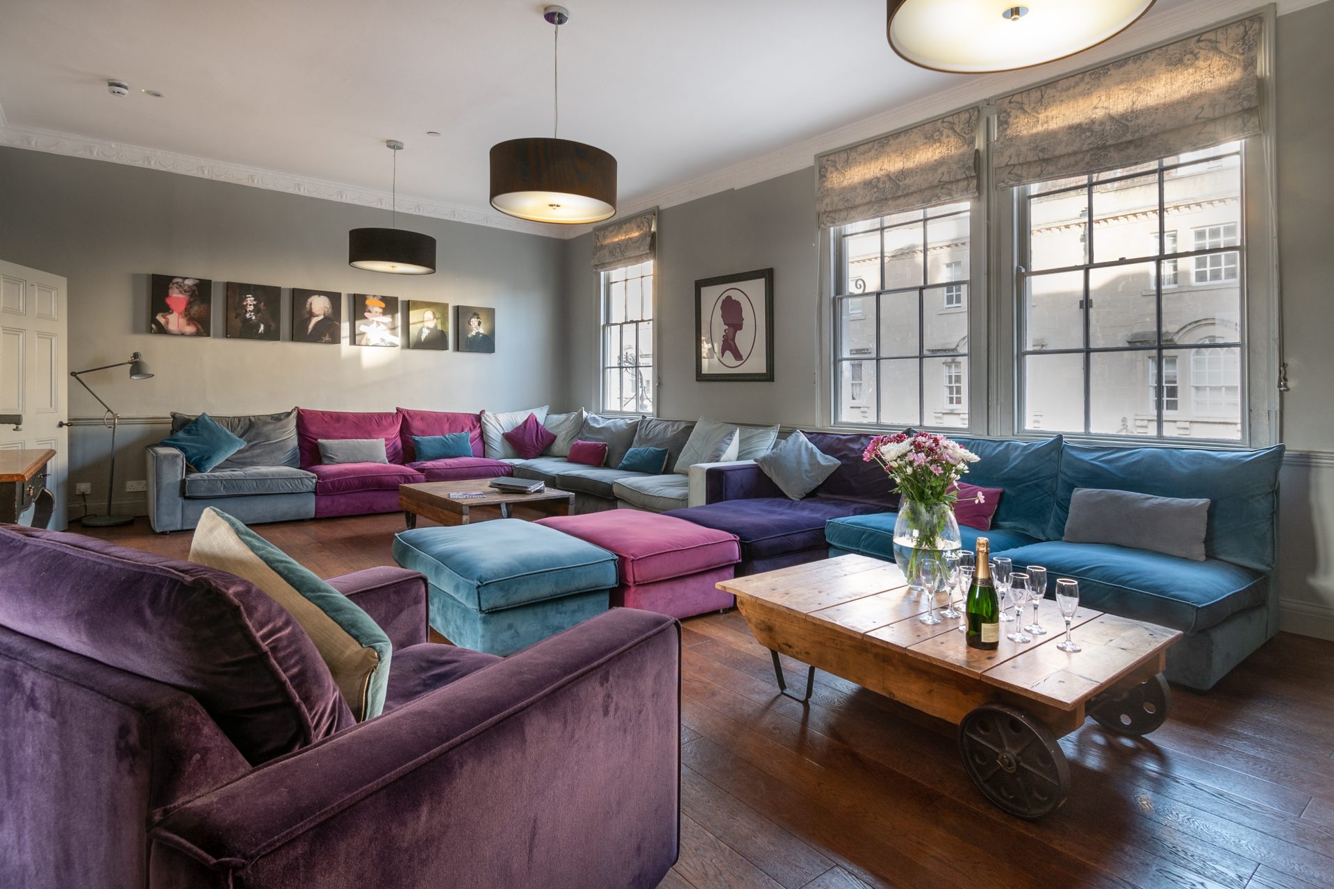 The Perch Townhouse exterior in central Bath